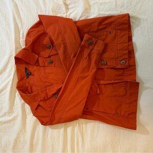 Orange Cotton Jacket